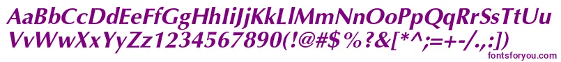 AgopushrcBolditalic Font – Purple Fonts