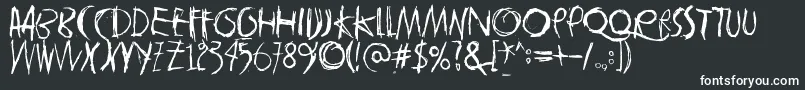 Tasapainoaisti Font – White Fonts