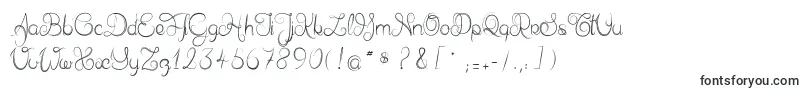 Delphineetmathiasscript-fontti – Kauniilla fonteilla tehdyt kyltit