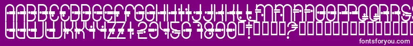 Colonialviper Font – White Fonts on Purple Background