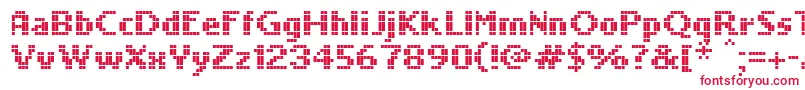 Llpixel3 Font – Red Fonts