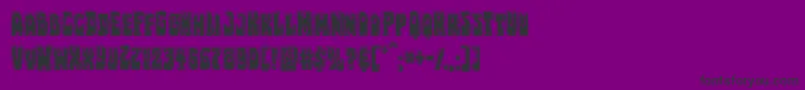 fuente Pocketmonsterbevel – Fuentes Negras Sobre Fondo Morado
