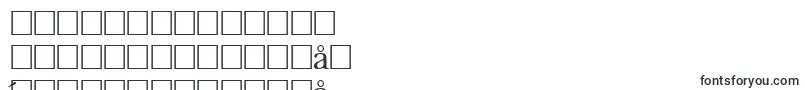 BaskervillenovatwoRegular-Schriftart – chinesische Schriften (vereinfacht)