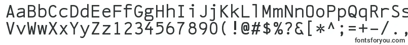 LinefeedRegular Font – Monospaced Fonts