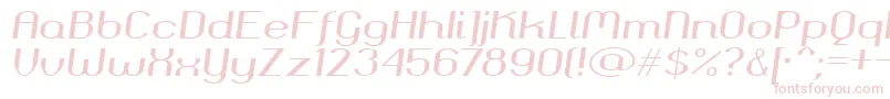 Okolaksbolditalic Font – Pink Fonts