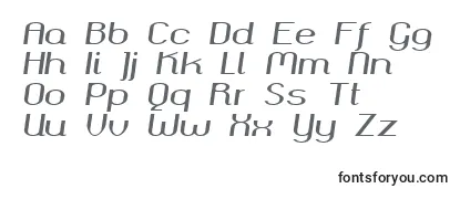 Okolaksbolditalic Font
