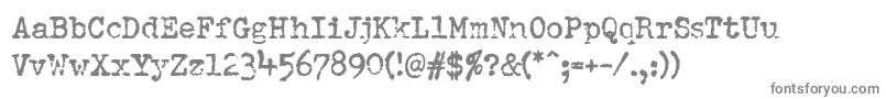 Pfdumboldtypetwo-fontti – harmaat fontit