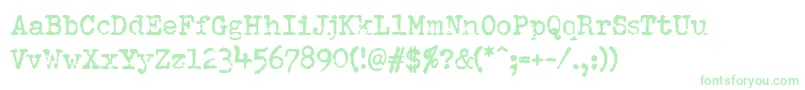 Pfdumboldtypetwo Font – Green Fonts