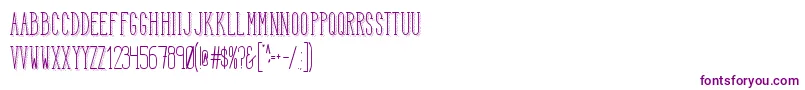 HbmSerenityTrend Font – Purple Fonts