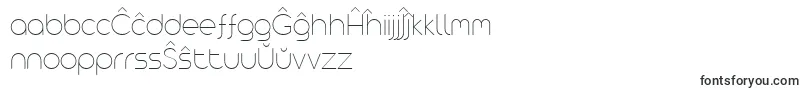 Więcej informacji o czcionce AristaProAlternateThinTrial Czcionka AristaProAlternateThinTrial – esperanto czcionki