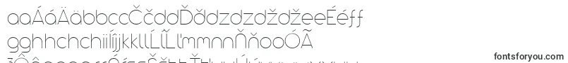 AristaProAlternateThinTrial Font – Slovak Fonts