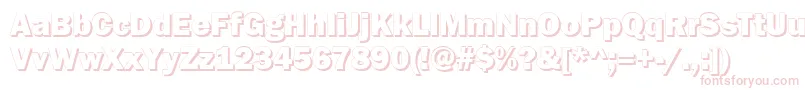 GoffikS Font – Pink Fonts on White Background