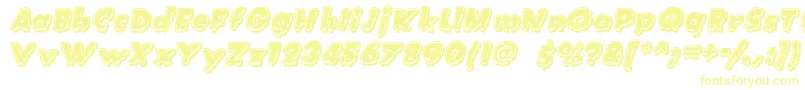 CreatureFeature Font – Yellow Fonts