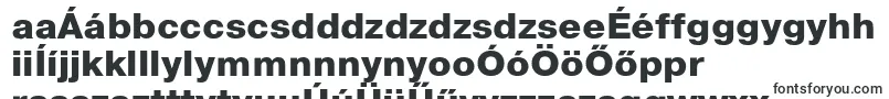 Шрифт PragmaticaExtrabold – венгерские шрифты