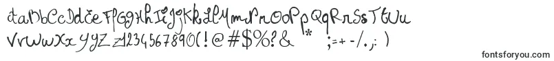 Шрифт Princessemuffin – надписи красивыми шрифтами