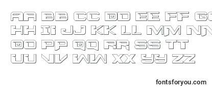Interdiction3D Font