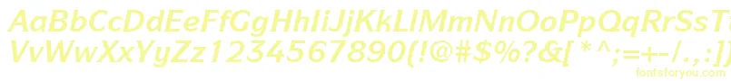 ItcSymbolLtBoldItalic Font – Yellow Fonts