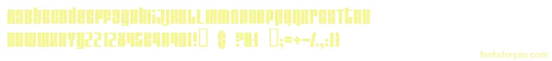 Glare-fontti – keltaiset fontit