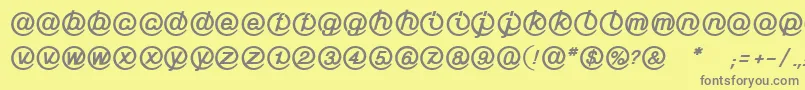 Más sobre la fuente LinotypeMailboxHeavy fuente LinotypeMailboxHeavy – Fuentes Grises Sobre Fondo Amarillo