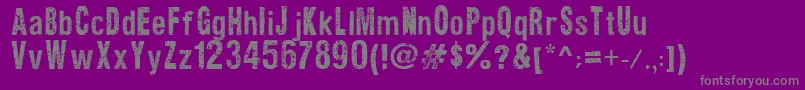 Más sobre la fuente TextureRoad fuente TextureRoad – Fuentes Grises Sobre Fondo Morado
