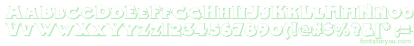 Midlandrailshadow Font – Green Fonts