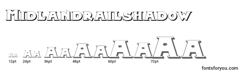 Midlandrailshadow Font Sizes
