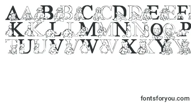 LmsTyBabies font – Fonts Animals