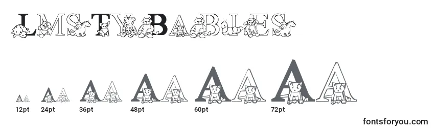 LmsTyBabies Font Sizes