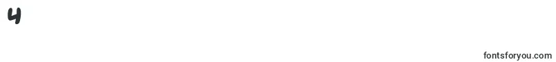Fonte MagicBeansBold – fontes números 4