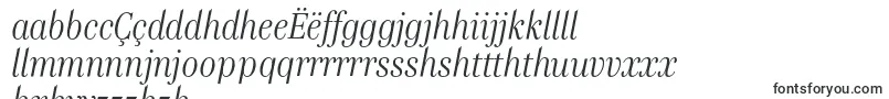 Weitere Informationen zur GenreItalic-Schriftart GenreItalic-Schriftart – nyanja Schriften