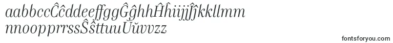 GenreItalic-Schriftart – esperanto Schriften