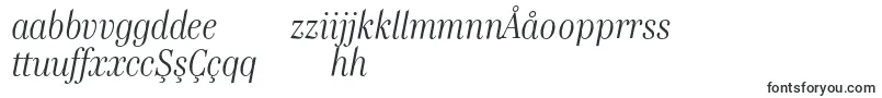GenreItalic-Schriftart – usbekische Schriften