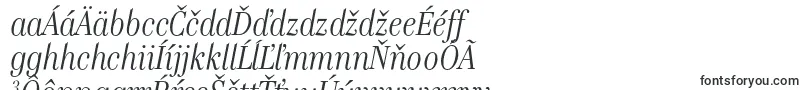 GenreItalic-Schriftart – slowakische Schriften