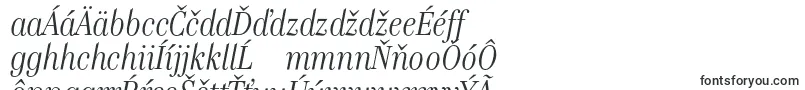 Weitere Informationen zur GenreItalic-Schriftart GenreItalic-Schriftart – slowakische Schriften