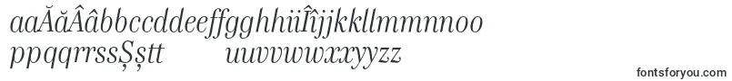 GenreItalic-Schriftart – rumänische Schriften