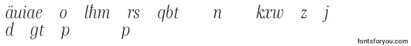 GenreItalic-Schriftart – amharische Schriften