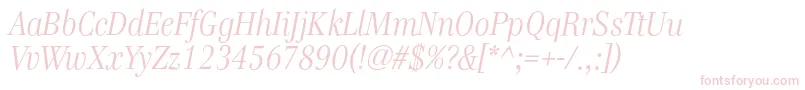 GenreItalic Font – Pink Fonts