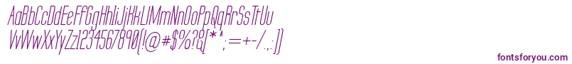 LabtopSecundoItalic Font – Purple Fonts