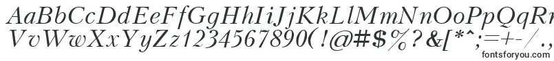 KudrashovcttItalic-fontti – Alkavat K:lla olevat fontit