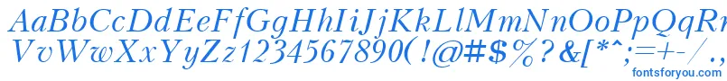 fuente KudrashovcttItalic – Fuentes Azules