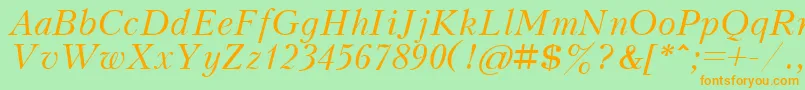 Más sobre la fuente KudrashovcttItalic fuente KudrashovcttItalic – Fuentes Naranjas Sobre Fondo Verde