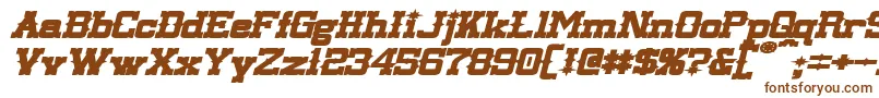 LassiterExtendedBoldItalic Font – Brown Fonts