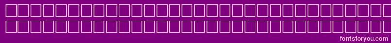 FlandersitalRegular Font – Pink Fonts on Purple Background