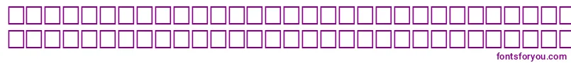 FlandersitalRegular Font – Purple Fonts on White Background