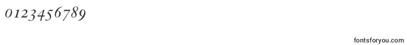 KisoscbtItalic Font – Fonts for Numbers and Digits