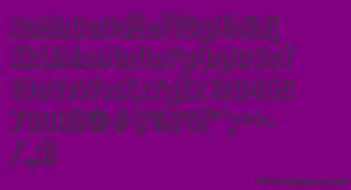 DiamanteshadowBold font – Black Fonts On Purple Background