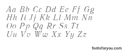Обзор шрифта LiteraturnayaItalic.001.001