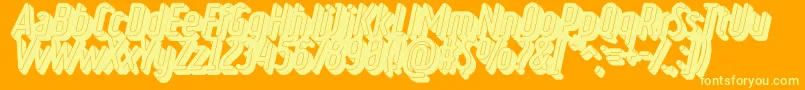 More about RulerVolumeBlack Font RulerVolumeBlack Font – Yellow Fonts on Orange Background
