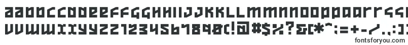 Overheads Font – Square Fonts