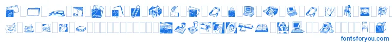 Dfindustrialstwo Font – Blue Fonts